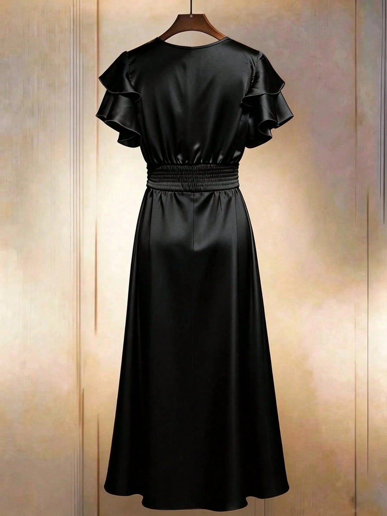 GlowEve Spring/Summer New Women's Long Dress With Waist Cinched Elegant Mid-Length Dress, Women's Elegant - image 12