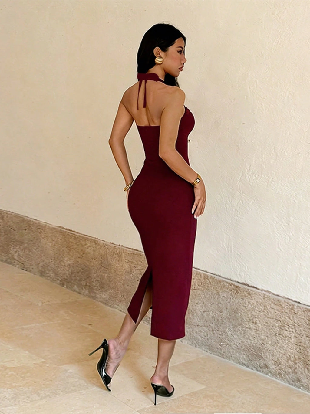 Summer Elegant Party Dress, Luxury Wedding Evening Gown, Women's