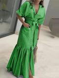 Ladies' Elegant Long Dress - From Formal Occasions To Daily