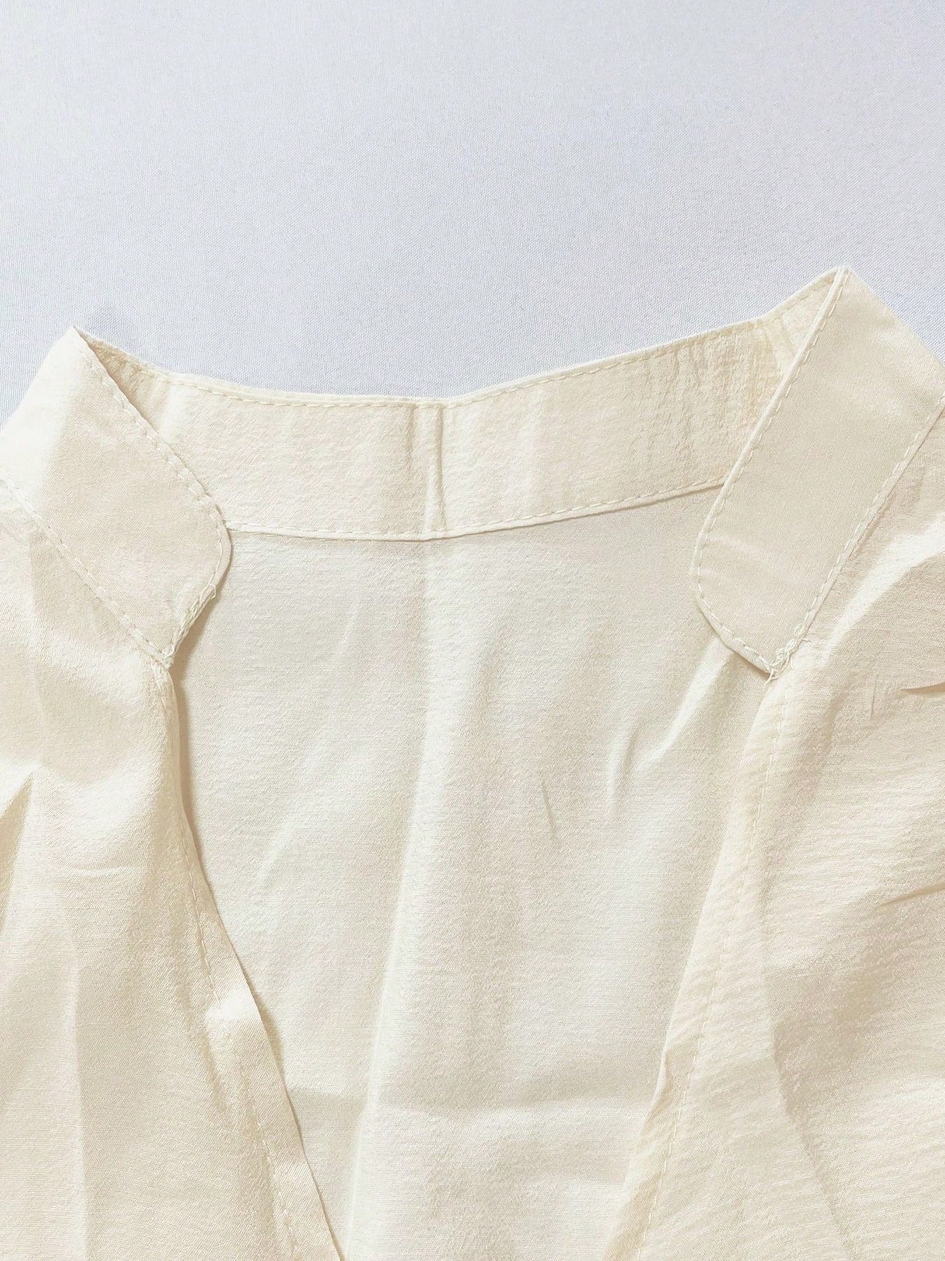 Summer Dresses For WomenFashionable And Elegant Women's Dress, Pure Color, Casual V-Neck, Loose Waist, - image 4