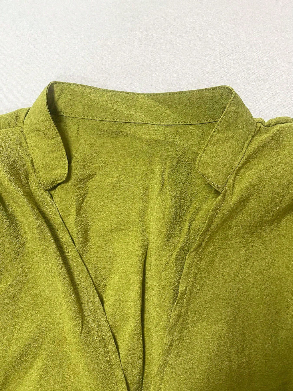 Summer Dresses For WomenFashionable And Elegant Women's Dress, Pure Color, Casual V-Neck, Loose Waist, - image 8