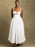 Summer Dresses For Women,High-End Stylish Solid Color Dress With