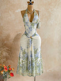 Soleia Mint Green Summer Elegant Holiday Vacation Holiday,Women's