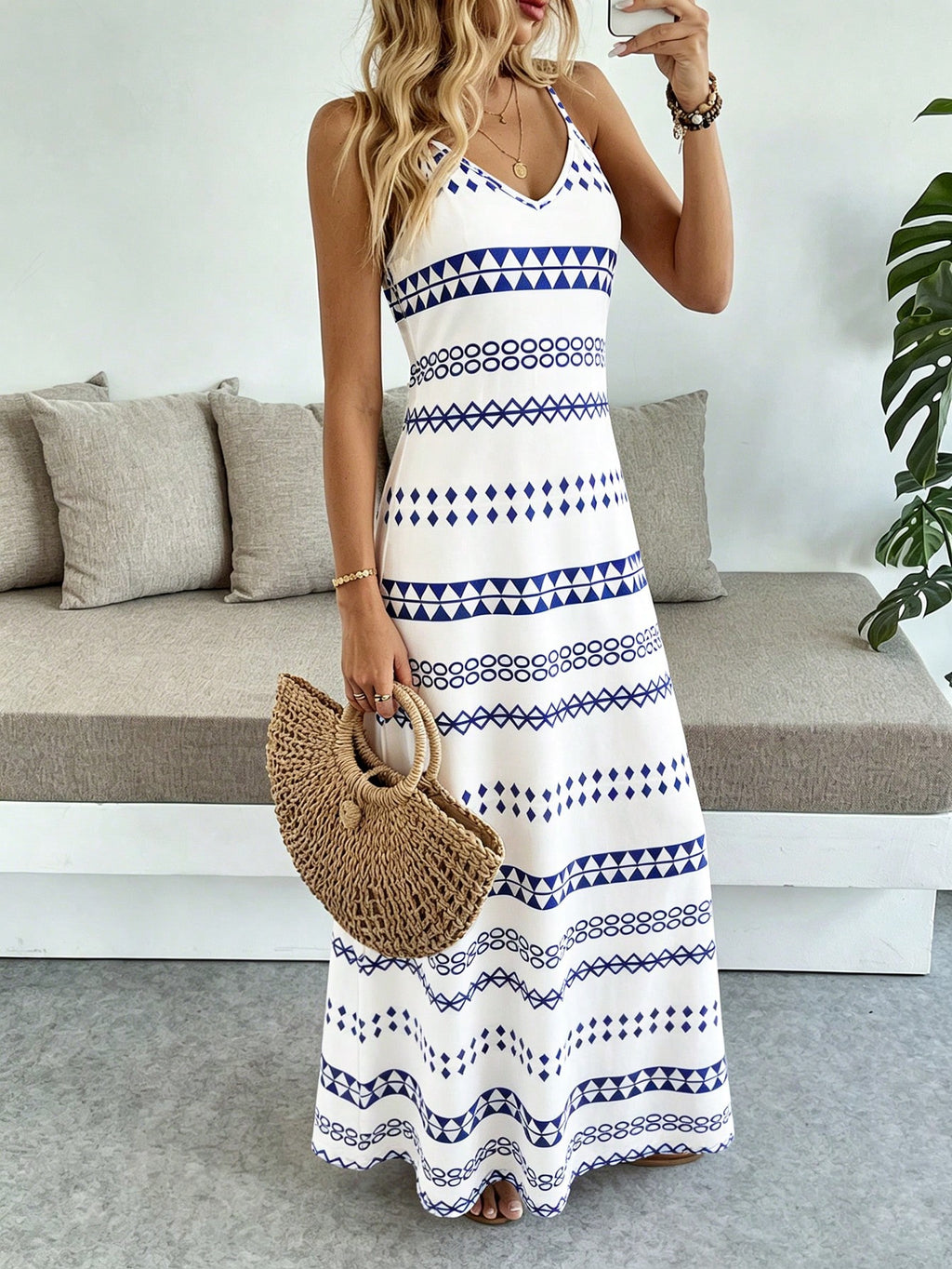 Flora Isola Flora Isola Women's Casual Vacation Bohemian Style