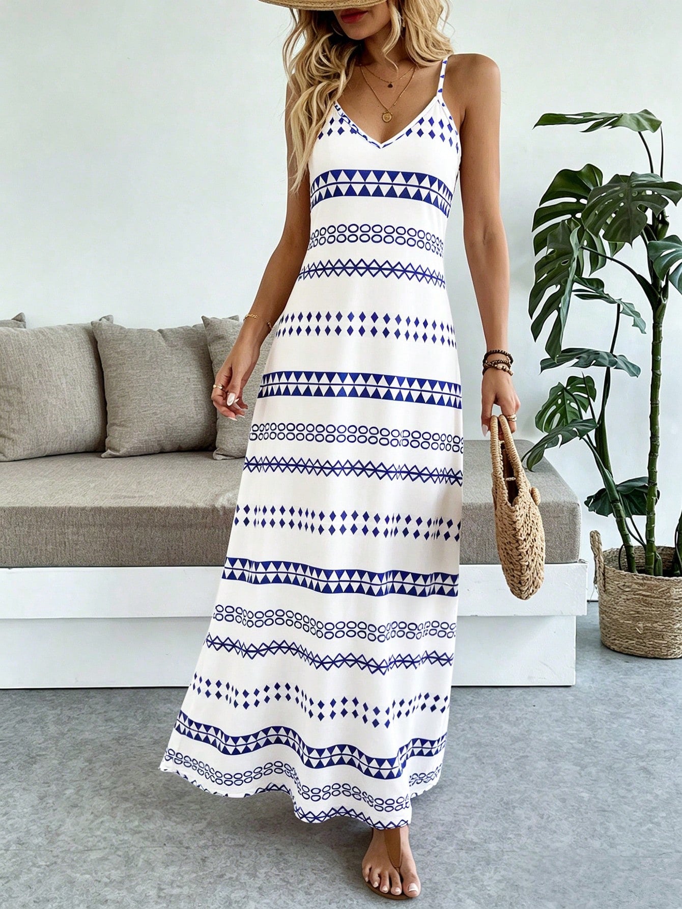 Flora Isola Flora Isola Women's Casual Vacation Bohemian Style