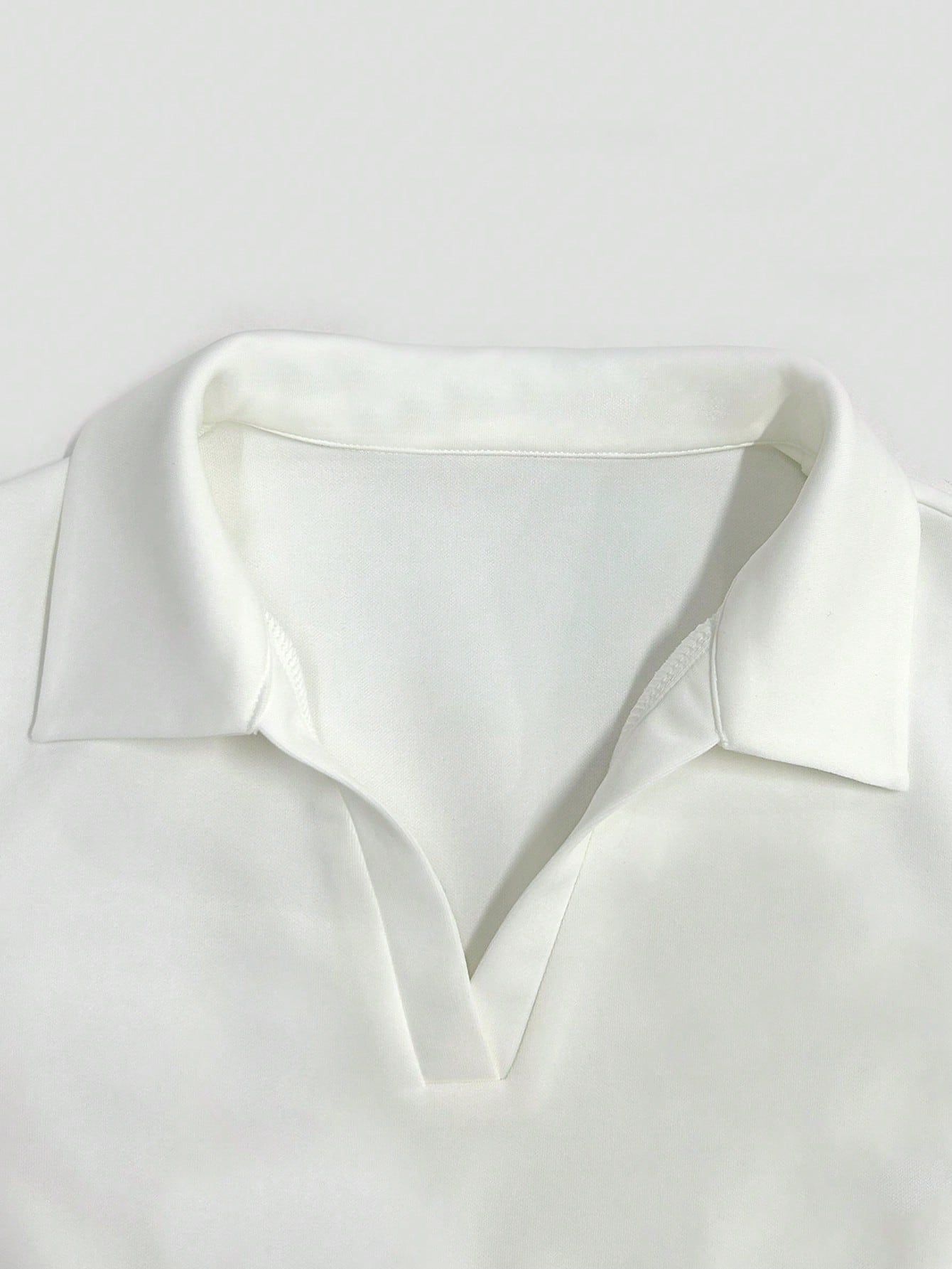 Franclia Women's Summer Polo Collar Short Sleeve Waist-Defining