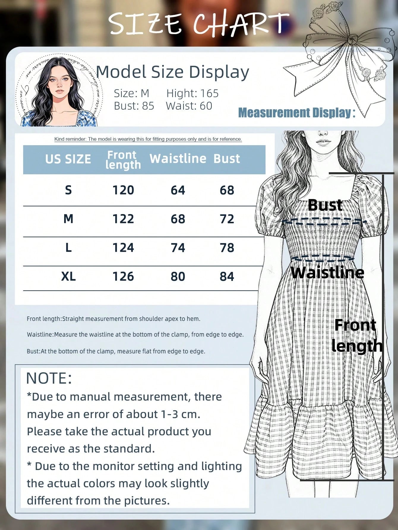 2026 Autumn Women's Plaid Elegant Bohemian Casual Elegant Outing Date