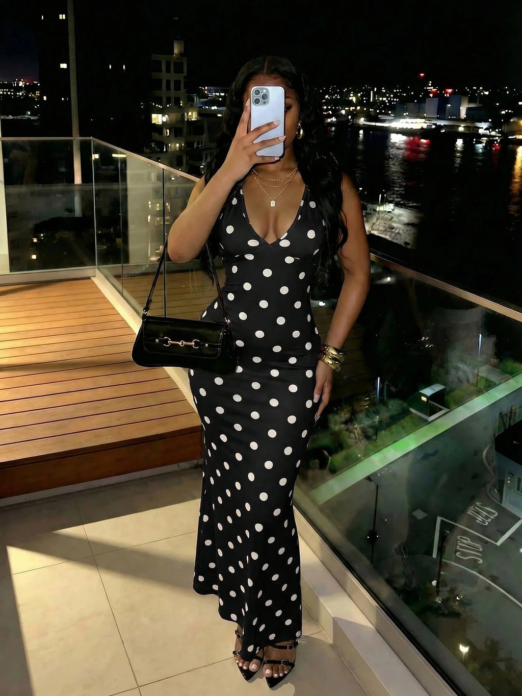 Slaydiva Deep V Neckline, Sleeveless Design, Backless Design,