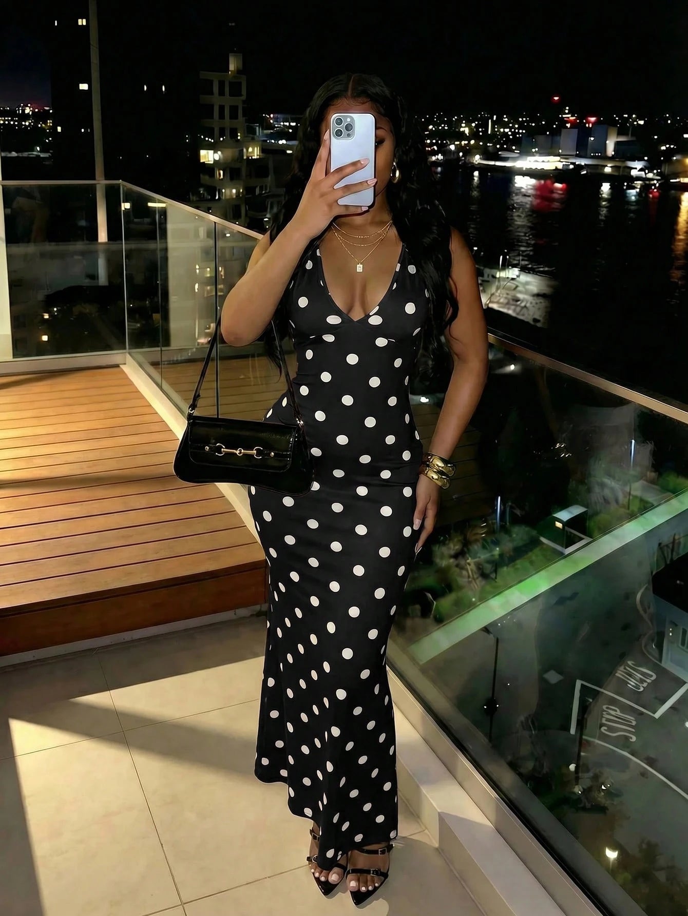 Slaydiva Deep V Neckline, Sleeveless Design, Backless Design,