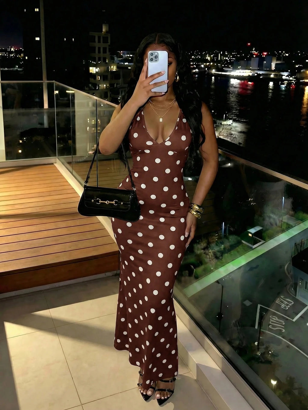 Slaydiva Deep V Neckline, Sleeveless Design, Backless Design,