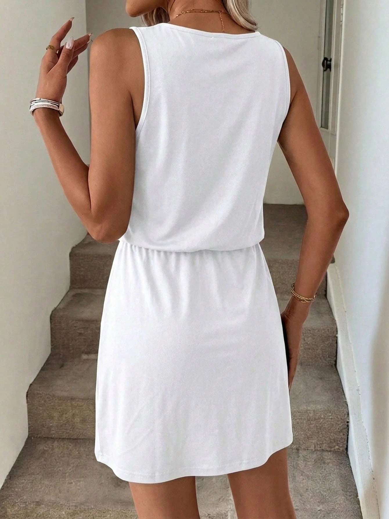 LUNE 95 Cotton Casual Minimalist Street Style Pure Cotton Light Grey