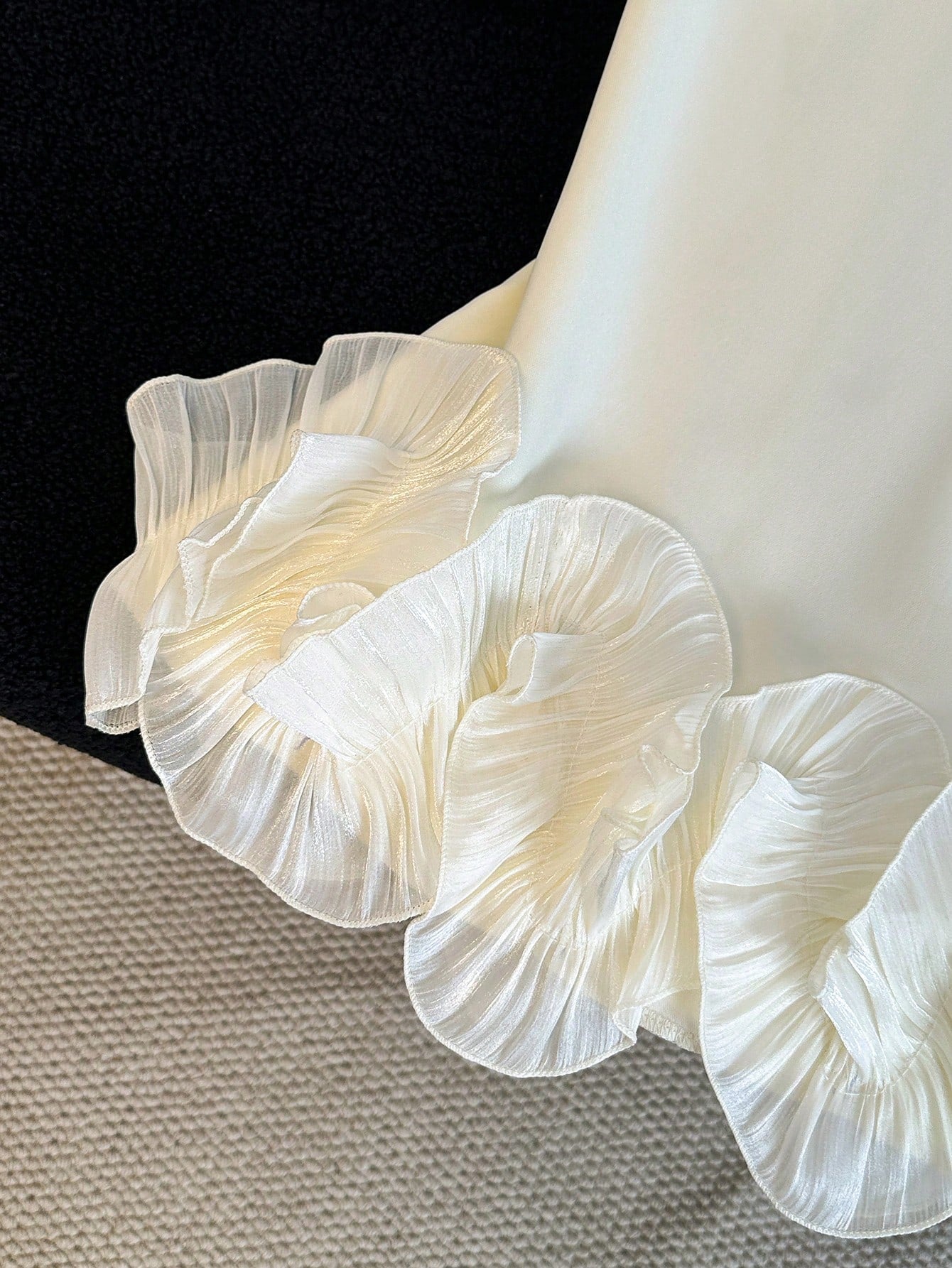 Franclia Elegant White Summer Square-Neck Sleeveless Dress With Ruffles,Perfect For Bar Party,Wedding - image 10