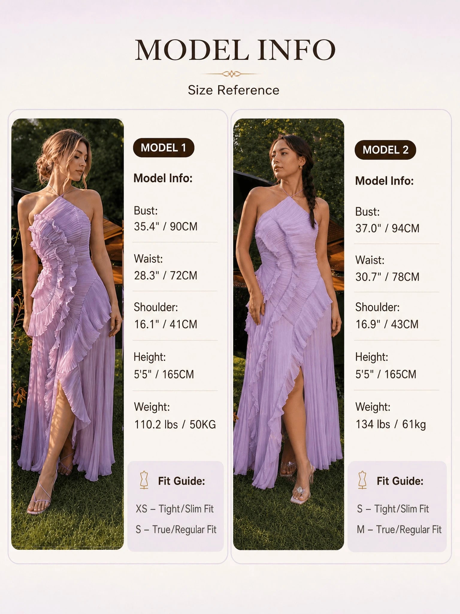 Women's White Lightweight Halter Neck Backless Ruffle Mid-Length A-Line Dress, Sleeveless Polyester Elegant - image 7