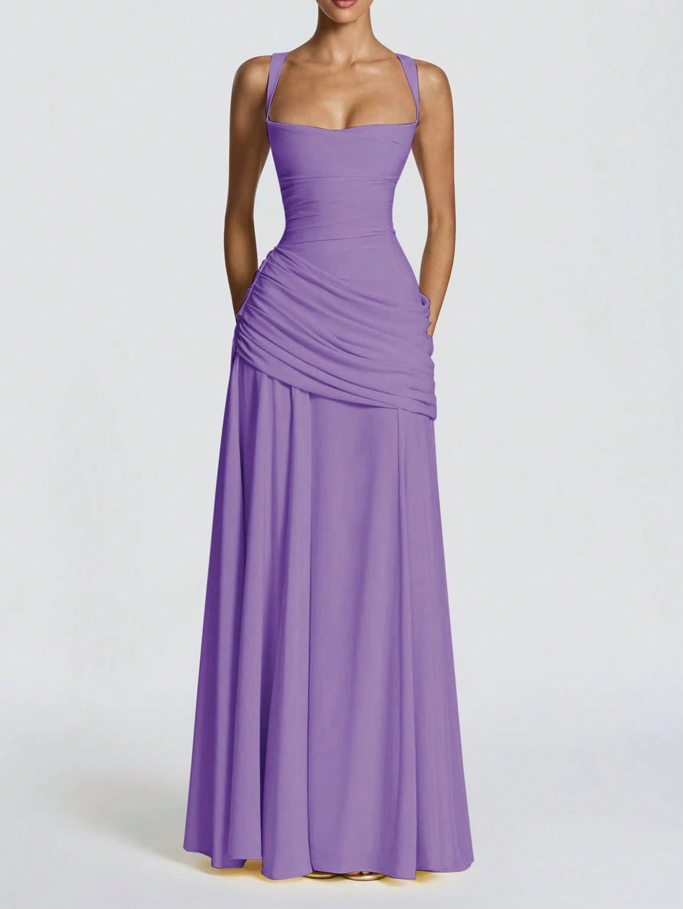 Yellow Elegant Strapless Summer Fitted Dress, Casual Backless