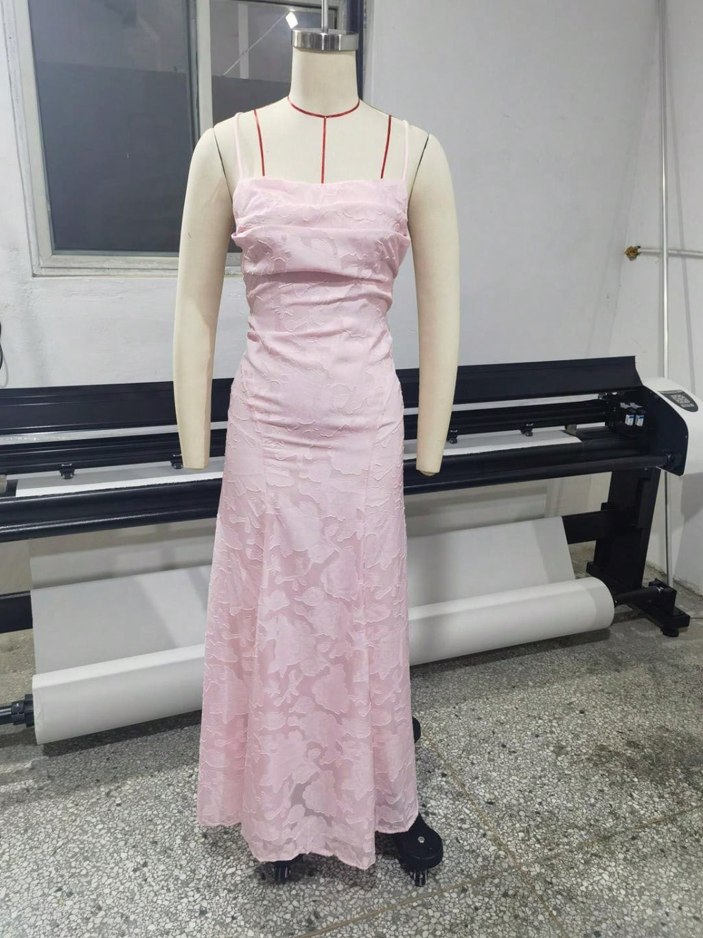 New Lace Backless Spaghetti Strap Elegant Maxi Dress Women Evening Formal Dress - image 13