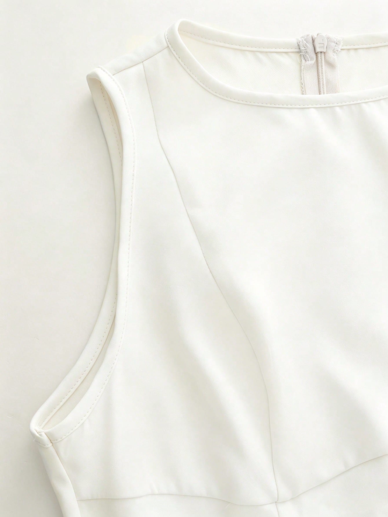 PariChic Women's New Spring/Summer Pale Yellow Waist-Cinching