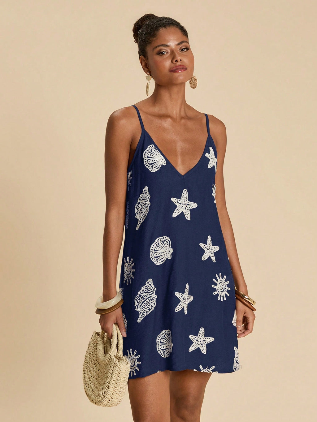 Travachic Elegant Boho Casual Vacation Embroidered Women's Dress