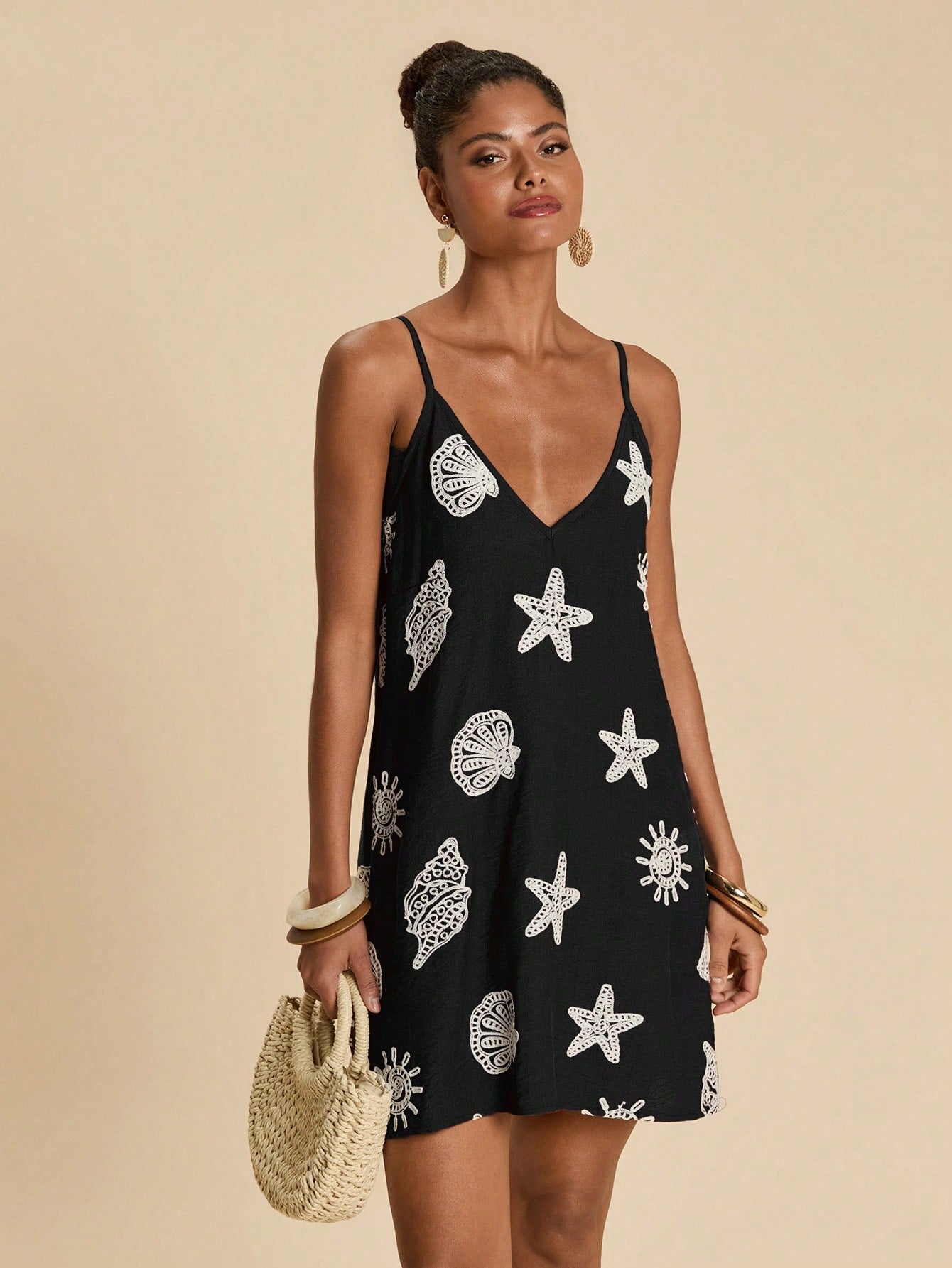 Travachic Elegant Boho Casual Vacation Embroidered Women's Dress