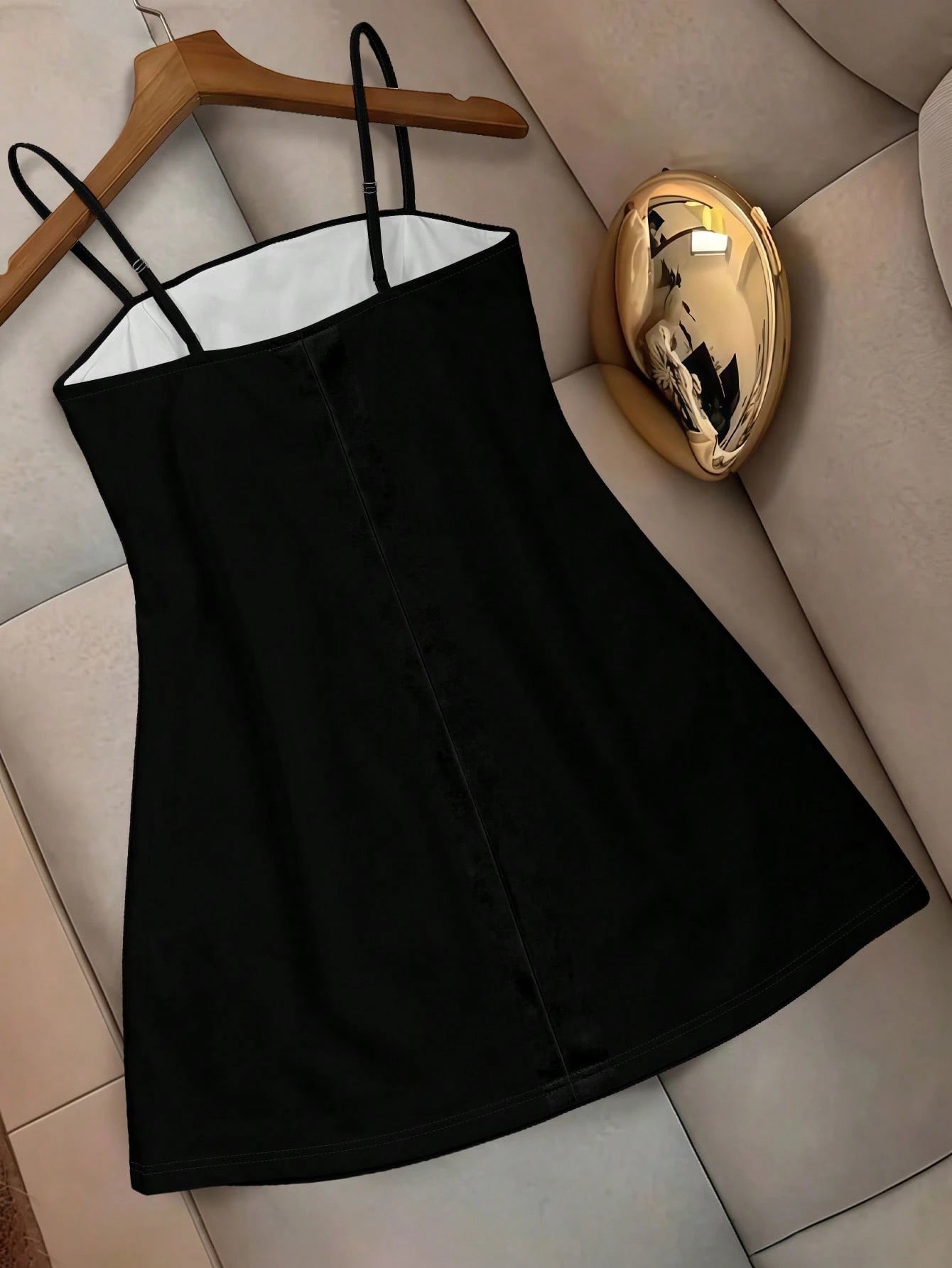 Resyla Women's Pleated Sleeveless Spaghetti Strap Dress - image 14