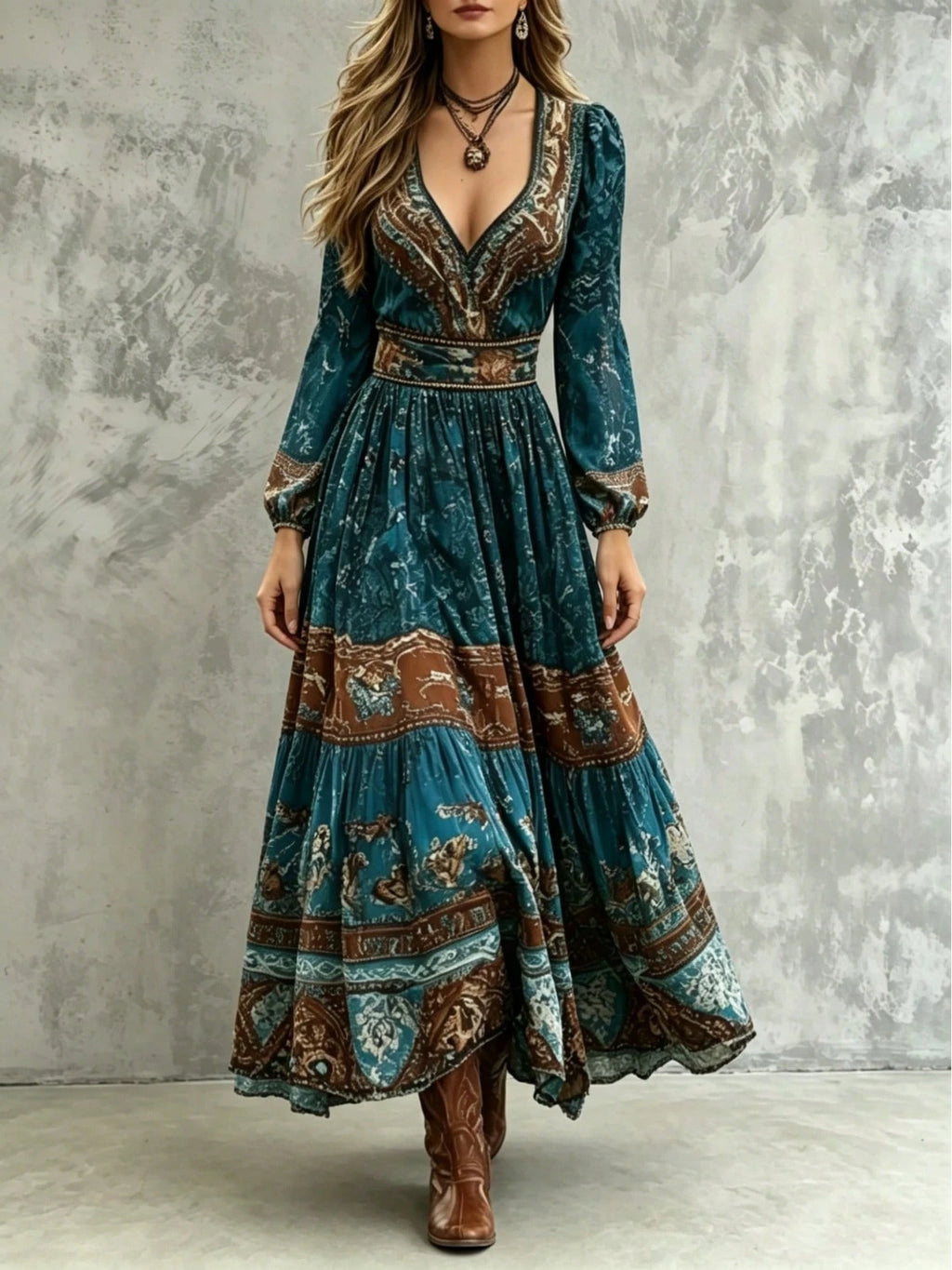 European American Quiet Luxury Boutique Women'S Clothing, Boho
