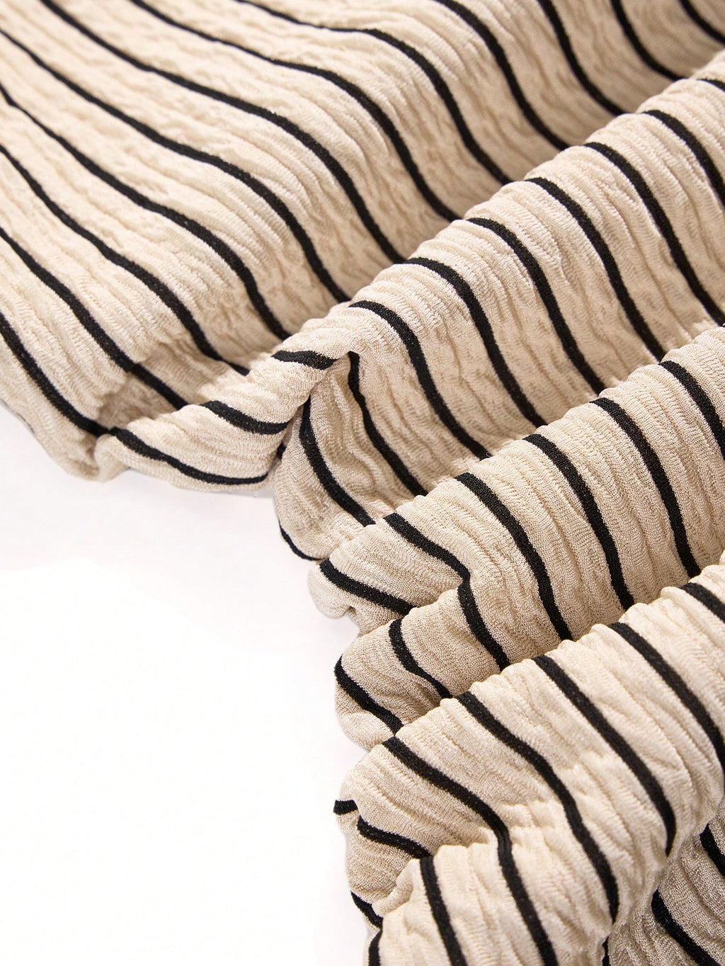 Women's Sexy One-Shoulder Striped Fitted Mini Dress, Decorated With