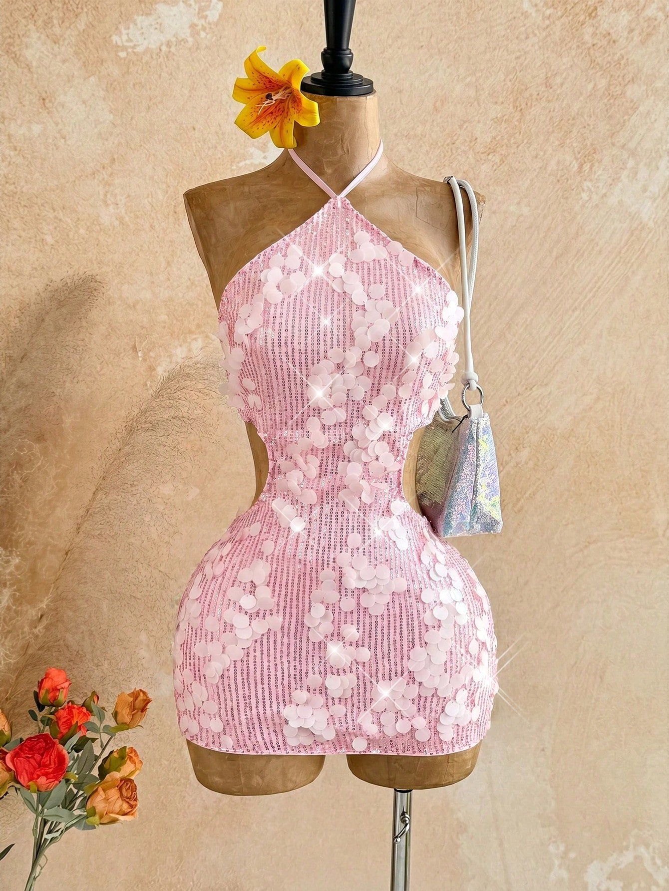 Soleia Women's Sexy Summer Beach Night Out Vacation Style Sequin