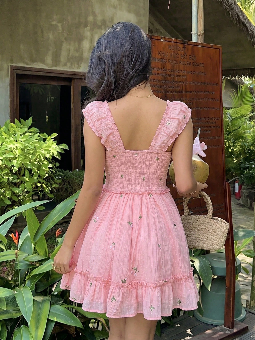 Sunnyshic Women's Sweet Fashion High-End Elegant Pastoral Style &
