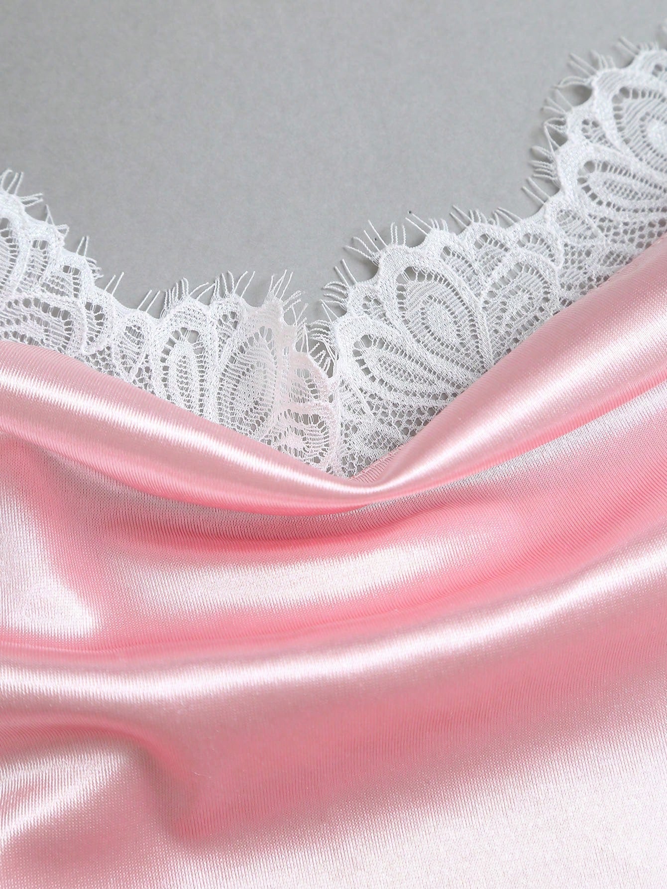 Sweetra Women's New Season Vintage Hot Girl Slimming Asymmetrical Pleated Pink Dress - image 6