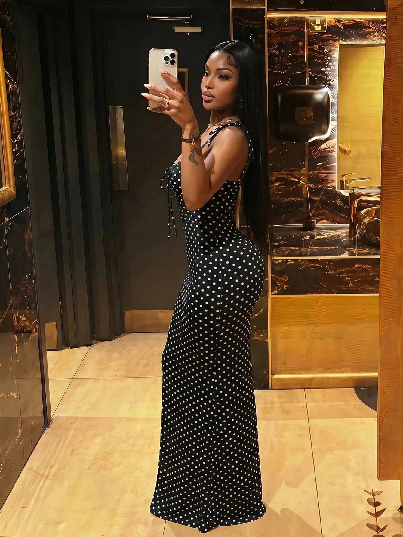 BamGleam Women Floral Print Bodycon Sexy Fashion Elegant Party
