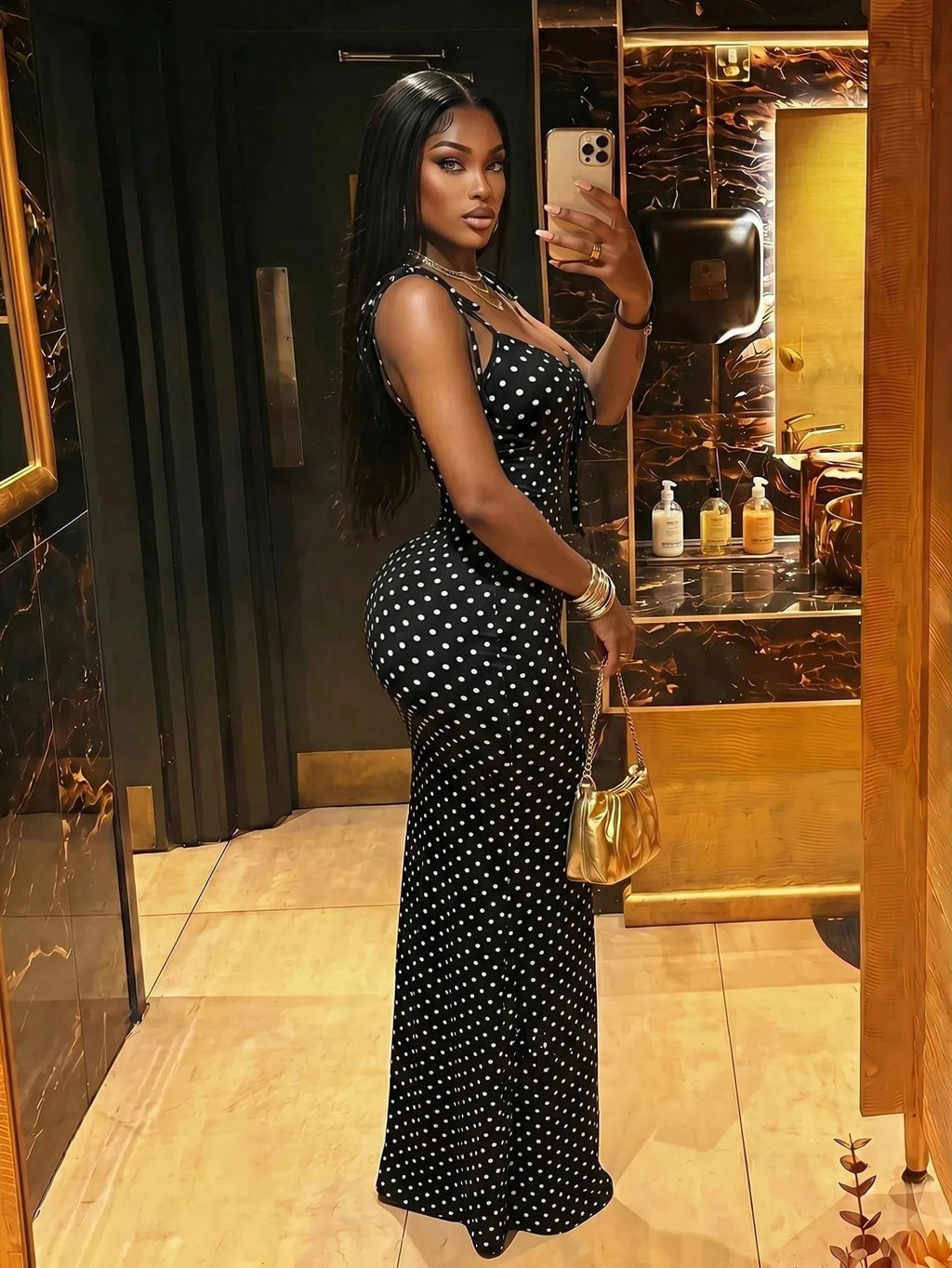 BamGleam Women Floral Print Bodycon Sexy Fashion Elegant Party