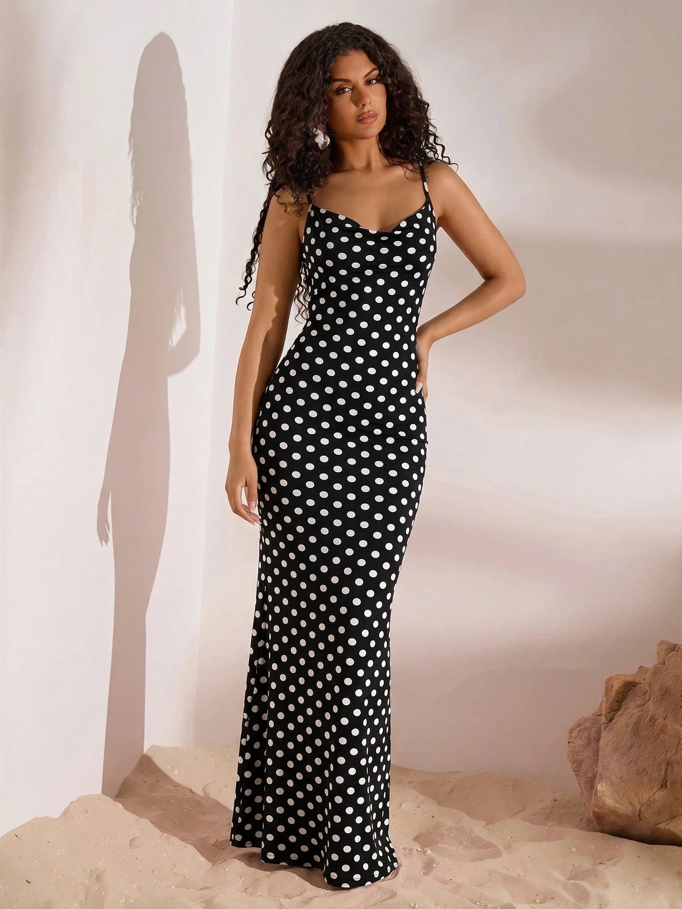 Opulessa Women's Bohemian Elegant Retro Black And Red Hibiscus Floral Backless Dress,Summer Casual Holiday - image 14