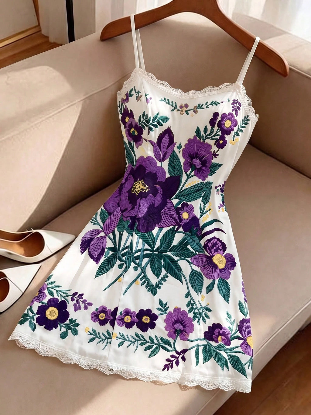 GlowEve Women's Sleeveless Spaghetti Strap Cinched Waist Summer Beach