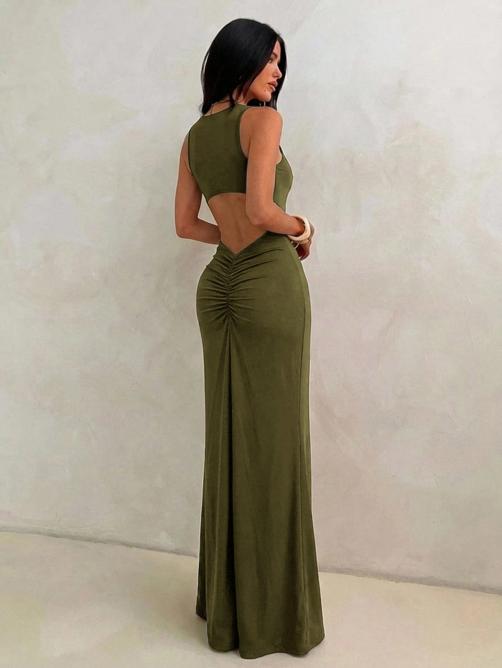 Aloruh Women's Spring/Summer Vacation New Teal Green Sleeveless