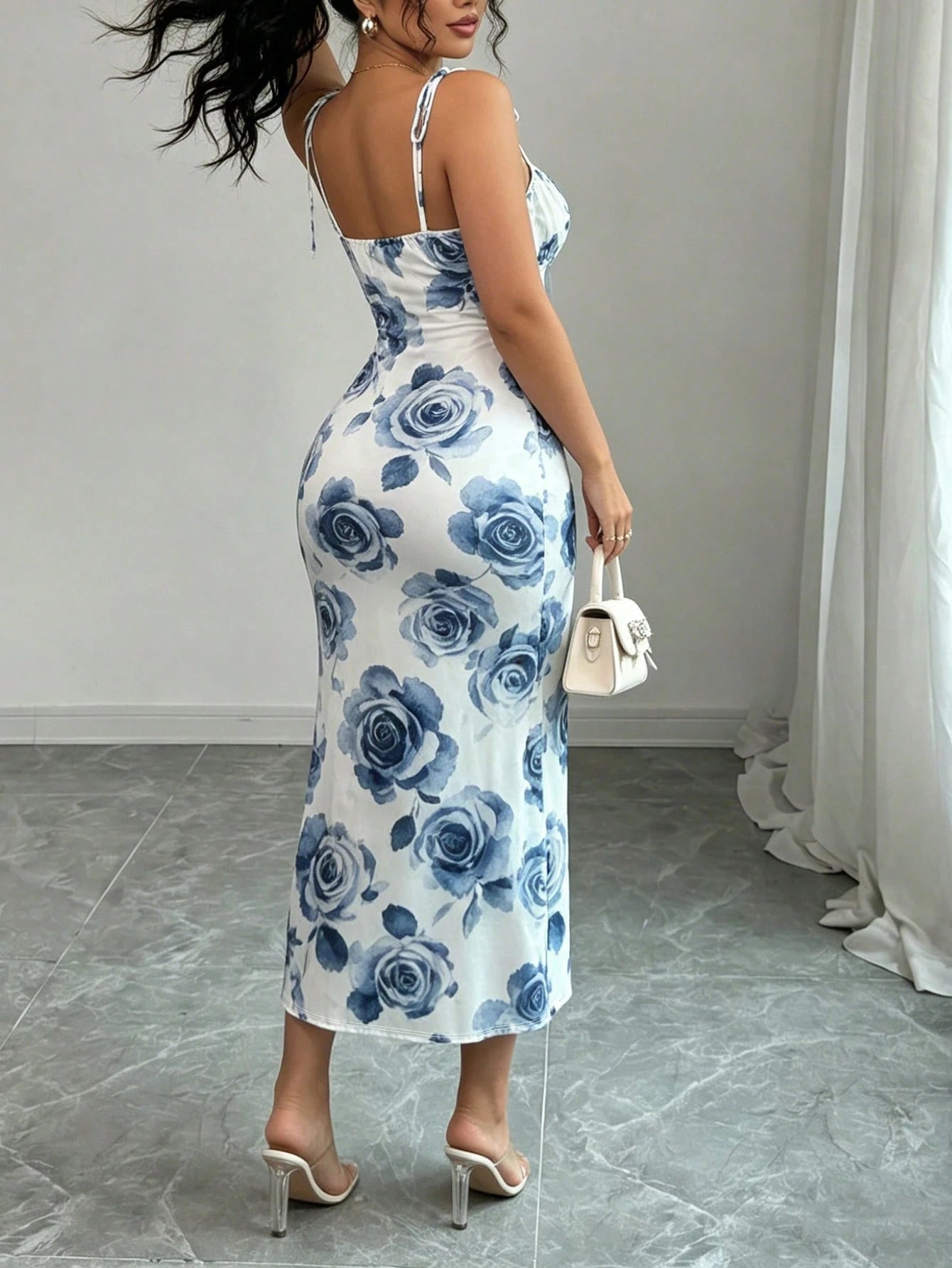 Rafferiza Women Ditsy Floral Strappy Elegant Dress - image 12