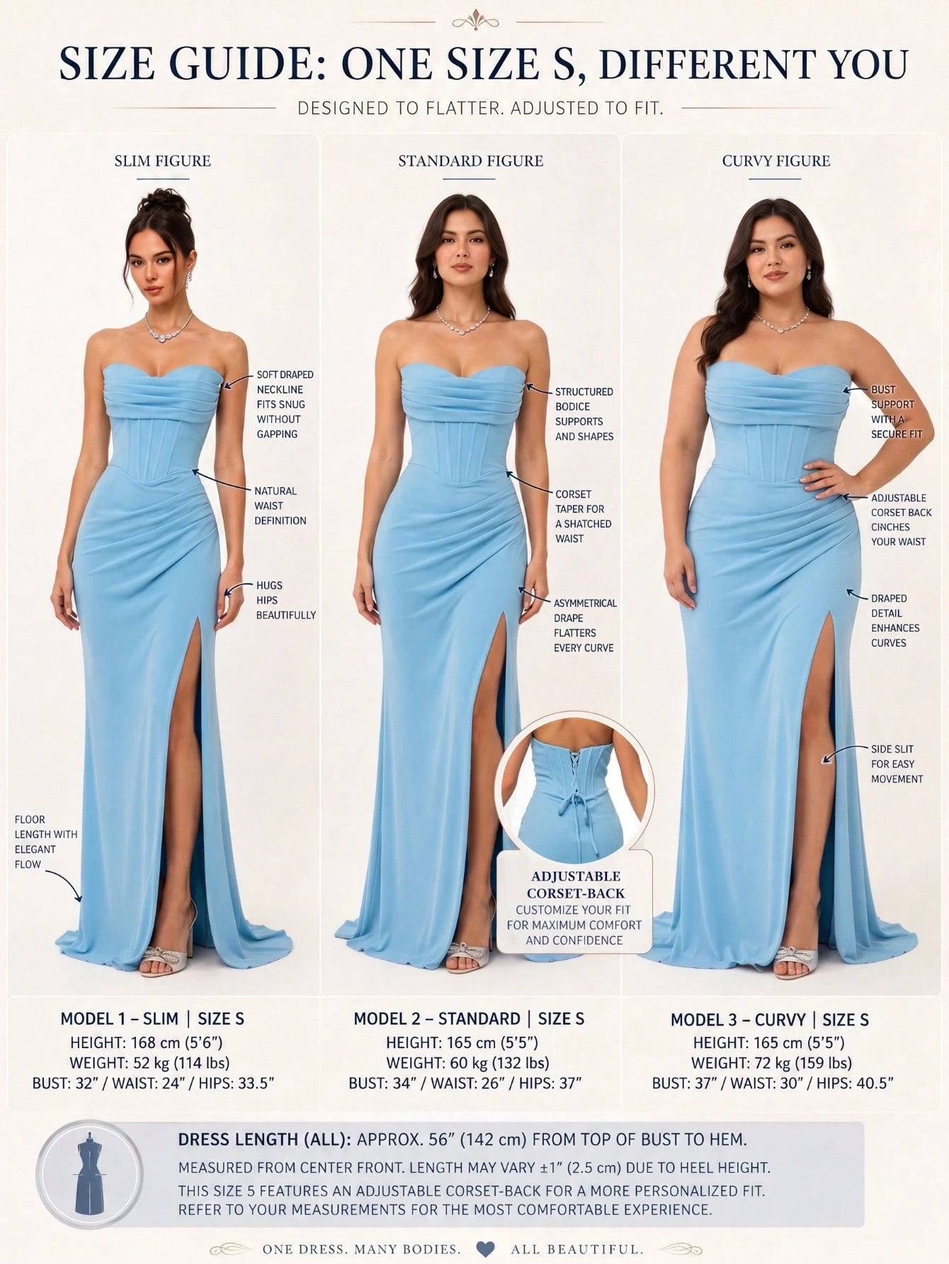 VIPGIRL Elegant Bridesmaid Dress: Strapless Fitted Satin Dress, Paired With Waist-Cinching Top And Draped - image 18