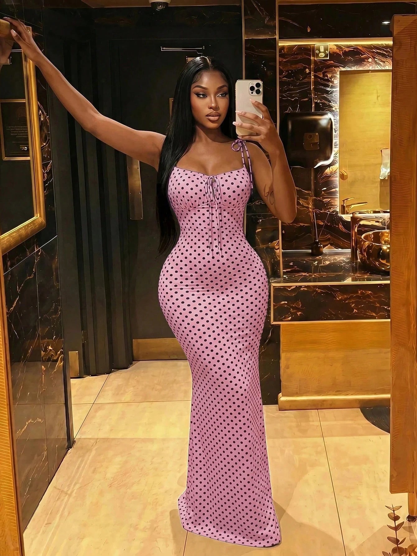 BamGleam Women Floral Print Bodycon Sexy Fashion Elegant Party