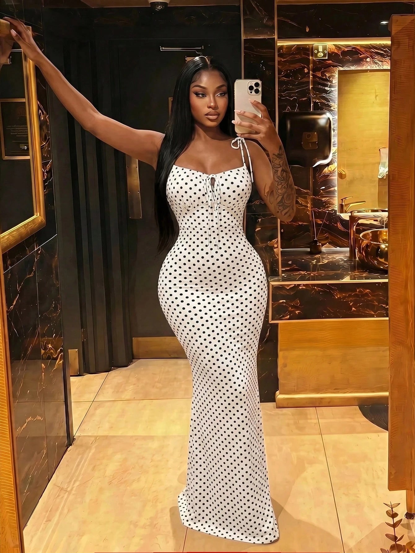 BamGleam Women Floral Print Bodycon Sexy Fashion Elegant Party
