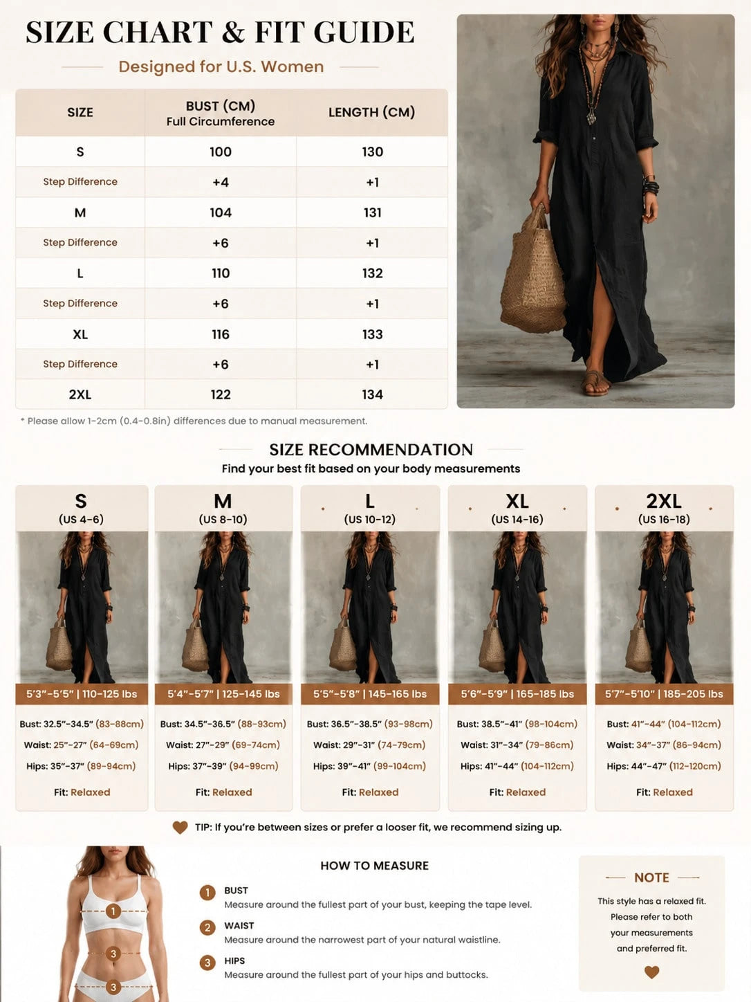 2026 European And American Independent Website Spring Summer New Front-Button Bohemian Shirt And Floor-Length - image 15