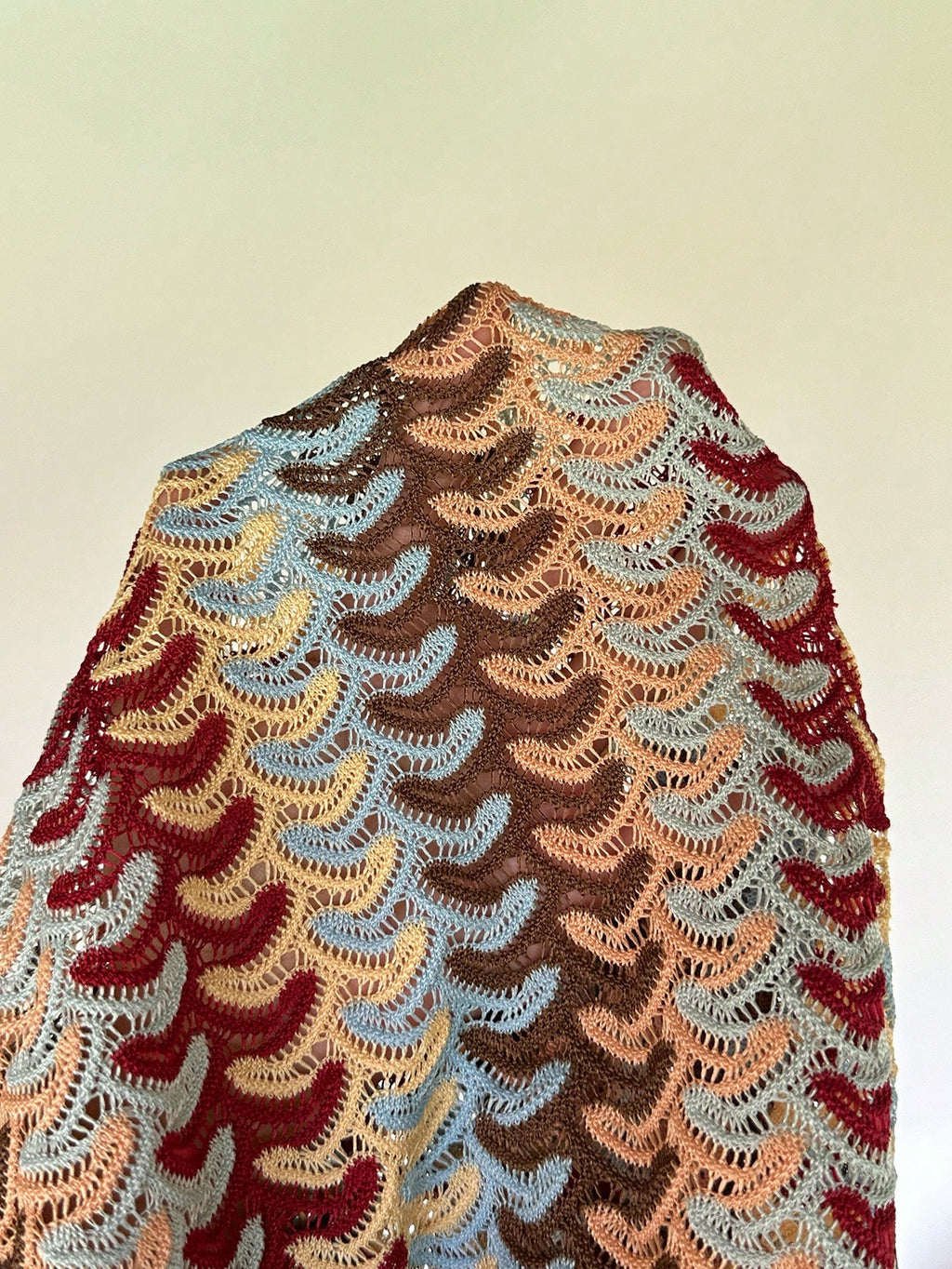 Sunnyshic Fashionable Maillard Color Striped Fabric With Vintage Bead Accents, Slimming Fitted Long Dress, - image 7