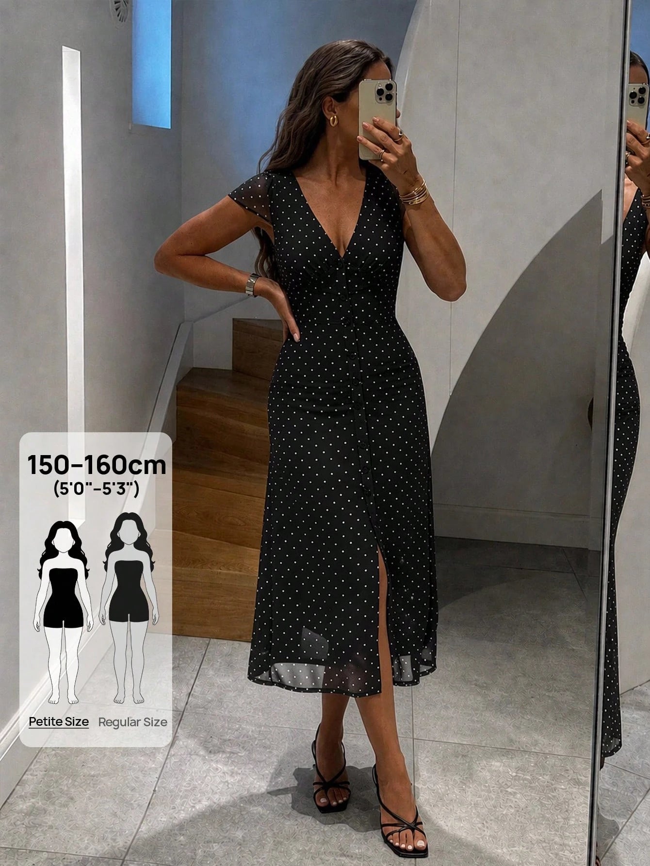 PETITE 2026 Women's Spring/Summer Resort Collection: New Casual, Minimalist, Street-Style Black Polka Dot