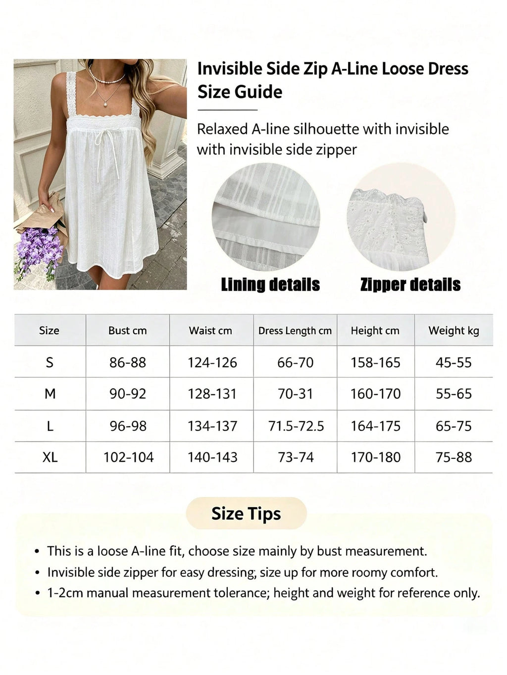 Women's Summer Casual Spaghetti Strap Dress, Suitable For Vacation