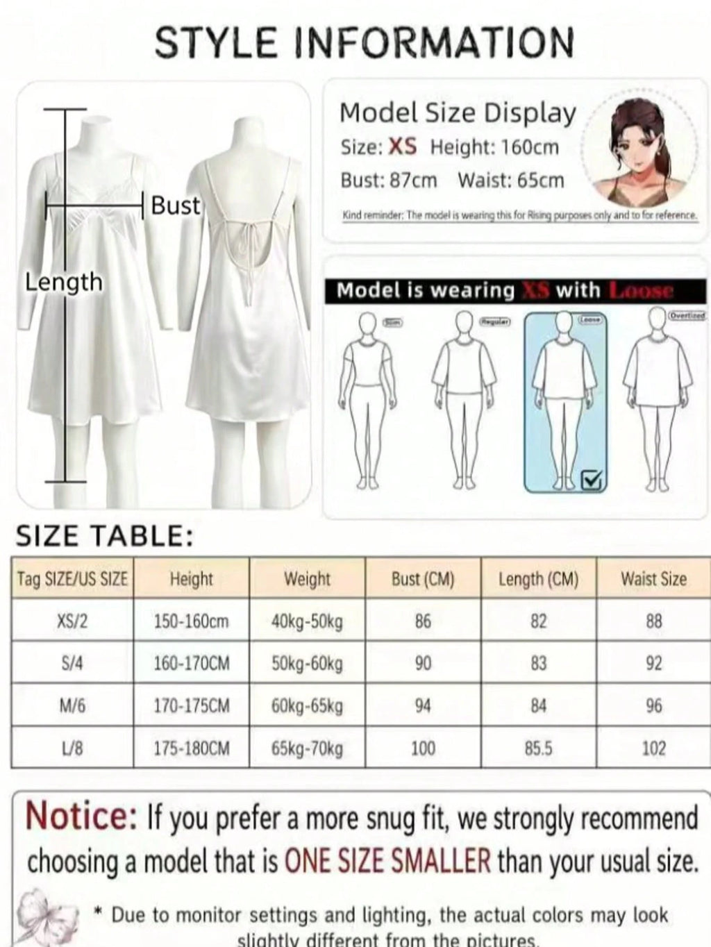 Women's Lace Satin Backless Mini Dress, Elegant V-Neck Button Design,