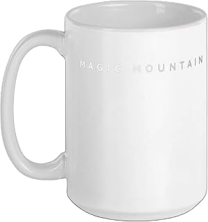 Magic Mountain Souvenirs Magic Mountain Ski Resort Holiday Ceramic Mug