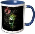 Fear Of Dark Skull Gothic Gothica Rock Music Halloween Ceramic Mug