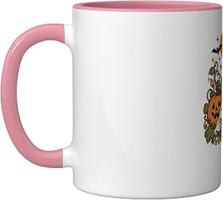 Old English Sheepdog Ghost And Boba Cute Halloween Dog Humor Mug