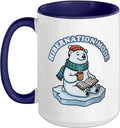 Cozy Bear Hibernation Mode: Tea, Book & Chill Vibe Fall Ceramic Mug