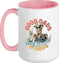 Skeleton Papa Good Dads Say Weird Words Funny Father's Day Ceramic Mug