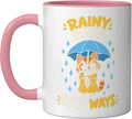 Rainy Cozy Ways Cat Umbrella Ceramic Mug