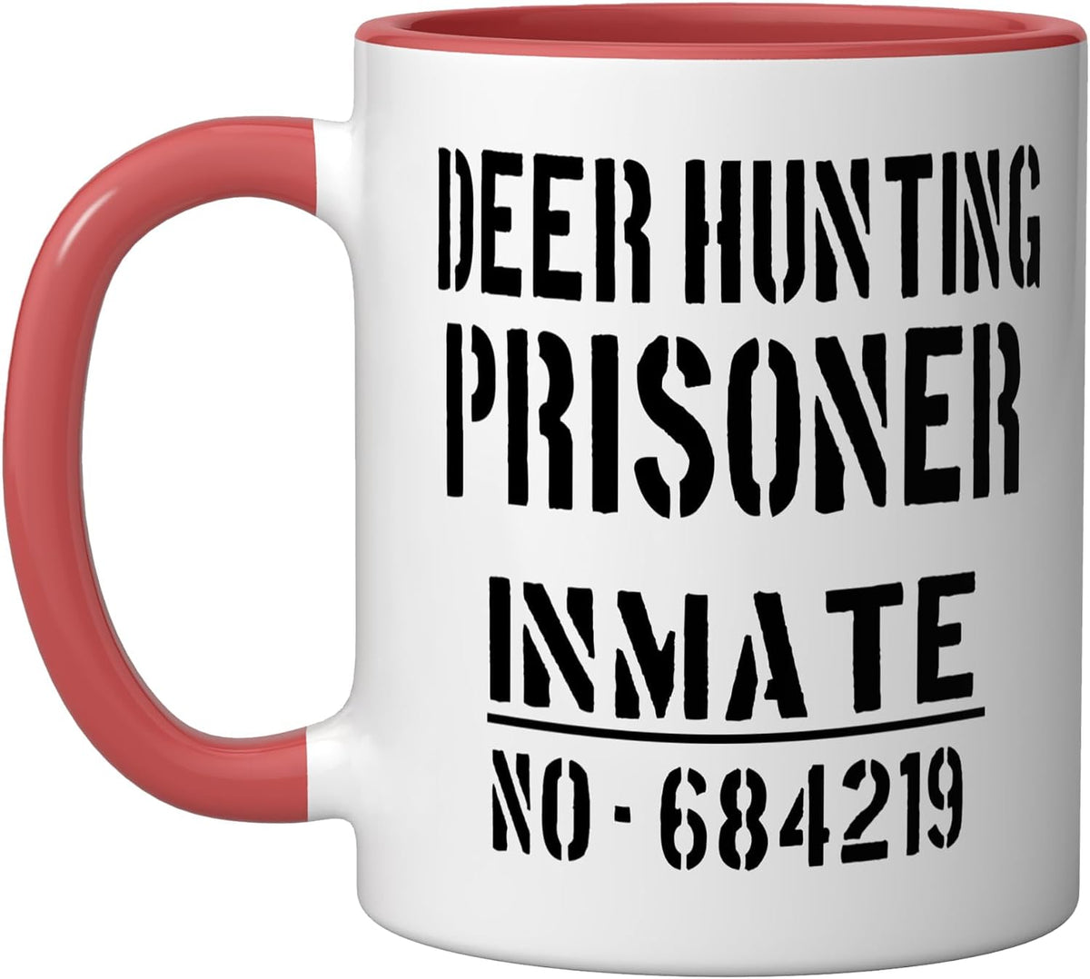 Deer Hunting Prisoner Halloween Costume Deer Hunters Ceramic Mug