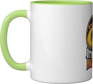 Otters Stole Halloween Colors Candy Corn Light Ceramic Mug